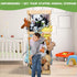 Stuffed Animal Storage with Large Capacity, Stuffed Animal Zoo Toy Storage, Large Wood Plushies Storage Organizer