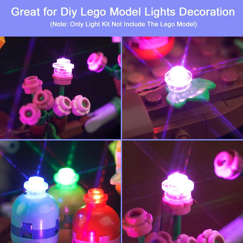 Upgraded LED Light Kit for LEGO Bird's Nest Building Set, Compatible with LEGO 40639, Gift Idea for Easter