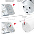 Baby Monitor Wall Mount for Infant Optics, Babysense, HelloBaby, Arlo, VAVA and Most Universal Monitors, Easy