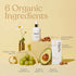 5 oz. ELLAOLA Organic Moisturizing Baby Massage Oil - Non Greasy Formula Made With Natural Jojoba, Sunflower, and Argan