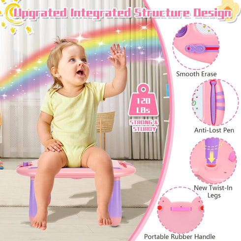 3-4 3,Learning 3 4 5 6 Toddler Toys,Toys for Year Old Girls,Magnetic Drawing Doodle Board for Toddler Educational Baby