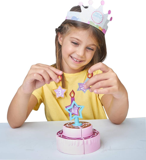Nenuco Happy Birthday Baby Doll with Birthday Cake, Cute Dress, Birthday Crown, 14" Doll