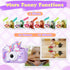 Unicorn Toys Camera for Kids Girls Age 3-8, Digital Selfie Video Camera with HD 1080P, 32GB SD Card, Purple