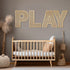 GlikCeil Set 12 15 Playroom Decor Rattan Letters x Boho Wall Signs for Bedroom Large Wooden Rattan Letters for Toddler