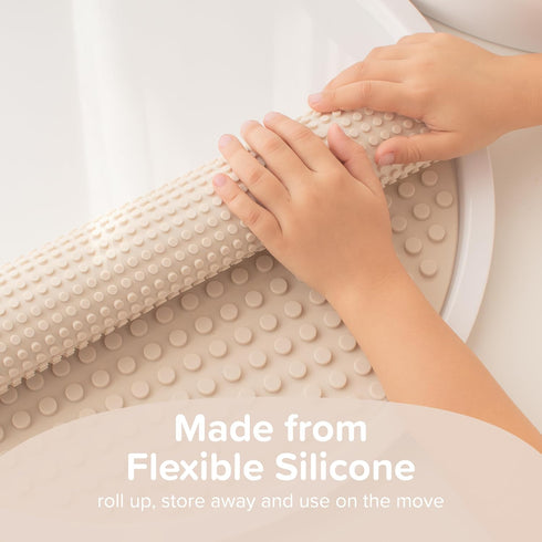 Inspire My Play - Silicone Building Blocks Baseplate - Compatible with All Major Building Block Brands - Double Sided