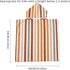 CoolaPeach Toddler & Kids Hooded Bath & Beach Towel - Microfiber Wearable Poncho for Bathroom, Pool, Beach