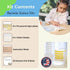 Bacteria Science Kit (IV) Gift Pack, Prepoured LB-Agar Plates and Cotton Swabs, Free Science Fair Project E-Book