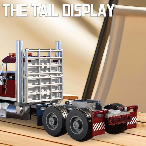 APENGBAOL SetsCity Set Boys268PCS Semi Truck Building Tow Truck Toy Building Block for Adults
