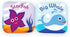 Floating Baby Bath Books, Waterproof Bath Books for Babies, Set of 2 - Fruits & Sea Animals