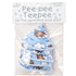 Peepee Teepee Baby Pee Shield, Airplane Design, 5 Pack