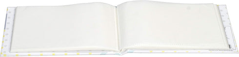 Malden International Designs Hello Baby Photo Album, 40-4x6, White