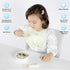 Toddler Forks and Spoons Set with Travel Case, Safe Silicone Utensils for Self-Feeding, Aged 6M+