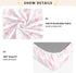 miaozhen Seamless 1 Pack 52x28 Cotton Baby Crib Sheets Ultra Soft Heart Aura Muslin Crib Sheets for Nursery Decor de