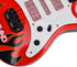 KonHaovF Electric Guitar for Kids - Toy Guitar with Strap, Light and Music Gifts for Boys Girls Age 3-5 (Red)