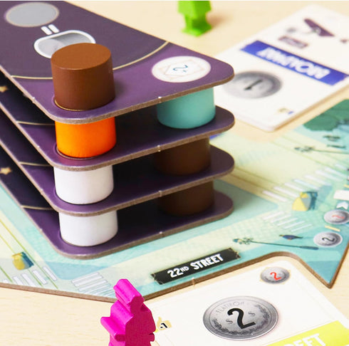 Ludonova 12+, 1-2 45 Flatiron Board Game - Build The Iconic New York Skyscraper! Architectural Strategy Game, Fun