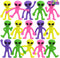 ArtCreativity Bendable Alien Toys, (Set of 48) Mini alien figures Bendy Toy