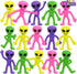 ArtCreativity Bendable Alien Toys, (Set of 48) Mini alien figures Bendy Toy