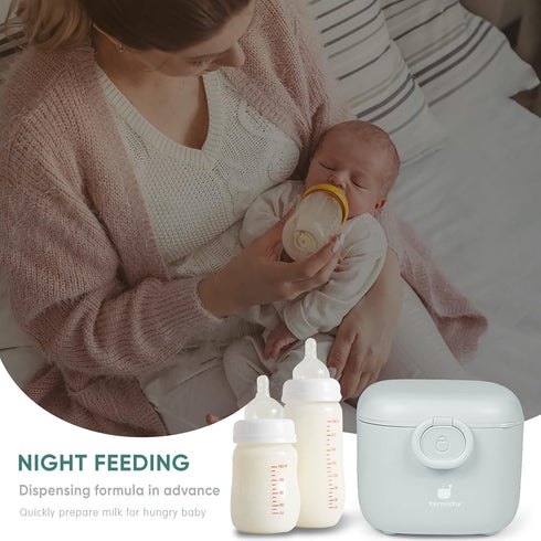 14OZ 400g Termichy Milk-Powder Formula Dispenser Container: Baby Formula Storage Container for Travel - Portable