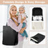 Hook On High Chair: Portable Travel Chair for Baby and Toddler, Foldable Clip-on With Removable Dining Tray, Backrest