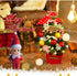 WULEEUPER Tiny Baby Elf Doll, Christmas Miniature Decoration, Newborn Gift with Feet and Shoes
