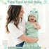 Sublaga 4 Set, 3 32x32 PCS Baby Towel Hooded Bath Towel for Infants, Toddlers and Kids, Soft Animal Baby Bath Towels