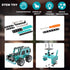 Jixin Xyzhi 3D 194-Piece Set 8-16 Buildable Metal Engineering Kit STEM for Ages Develops Logic Skills DIY Project Ideal