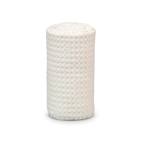Cozy Lulujo Waffle Weave Baby Blanket in Vanilla