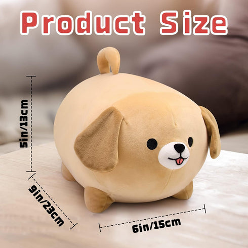 8 Inch Dog Stuffed Animal - Plush Labrador Pillow, Stuffed Puppy Toys, Birthday Gifts for Kids Girls Boys