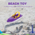 TOYANDONA Fishing Plastic Bathtub Toy, Funny Pool Playthings for Toddler Speedboat Beach Baby
