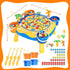 3 4 5 3-4, 45 4 Awsoo Fishing Game Toys for Year Old Boy, Toddler Toys Age Fishes and Fishing Poles Rotating Board Game