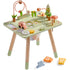 ROBUD Activity Table, 11-in-1 Montessori Learning Table with Bead Maze, Gears, Track,