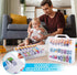 2 Pack Toy Storage Container and Organizer Case with 48 Compartments, Small Toy Organizer Cars Carrying Case Compatible