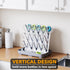 20 Countertop SpaceAid Baby Bottle Drying Rack with Hooks, Space Saving Kitchen Bottles Rack Dryer, Vertical Baby