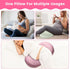 Pregnancy Pillow for Sleeping, Soft Maternity Body Pillow for Side Sleepers, Wedge Support for Back, Belly, Legs