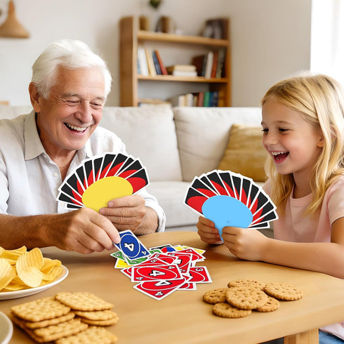 3 4 Pack (2 2 Tenyond Playing Card Holders for Little Hands Playing at Game Nights,Handheld Cards Game Accessory