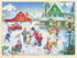 MoinKidz 48 Piece Christmas Puzzles for Kids Ages 3-5 - Winter Holiday Wooden Jigsaw Puzzle