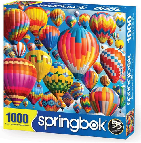 Springbok's 1000 Piece Jigsaw Puzzle Balloon Fest - Made in USA
