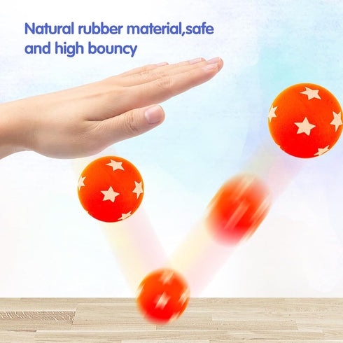 Assorted Bouncy Balls for Kids - Bouncy Toys for Party Favors, Birthdays, Classroom Prizes