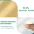 52 27 Mattress,100% (2inch, 52 27) Gwydre * Washable Crib & Toddler Washable High Density Memory Foam, Toddler Bed