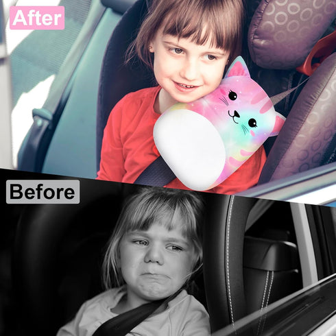 FIODAY Seatbelt Covers for Kids Car Seat Strap Pads Seat Belt Pillow Adjust Seat Belt Covers Seatbelt Cushion