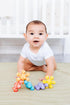 5 Pack Ubbi Joinibble Teether for Babies, Food-Grade Platinum Silicone, Soothes Teething and Massages Gums, BPA
