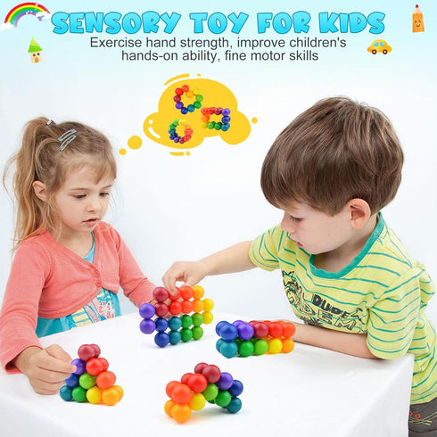 Autism Sensory Toys for Kids, Fidget Toys for Autistic Children, Travel Toys for Ages 3-5, Easter Basket Stuffers