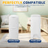 Bags,7-Layer 810 Pack 2 Diaper Pail Refill Odor Prevention Technology,Thickened Design - Hold up to Newborn-Sized