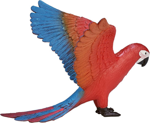 MOJO Parrot Realistic International Wildlife Toy Replica - Hand Painted Figurine