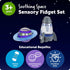 Set: 3+ Learning Resources Soothing Space Sensory Fidget Calming Sensory Toys, Tactile STEM Fidgets for Kids, Cute