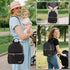2 1 Backpack 2 Pack 6-9oz Breast Milk Cooler Travel Bag | Waterproof in Pump & Bottle Sections Insulated Baby Bottle