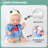 6 Sets 4 Inch Mini Reborn Baby Dolls with Animal Clothes, Realistic Baby Doll Set for Kids 3+