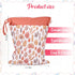 Rainbow Waterproof Wet Dry Bag - Dual Zipper Pouch for Swimsuits