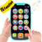 Toys for 1 Year Old Boy, 15 Functions Baby Toy Phone for 1+ Year Old, Baby Toys 12-18 Months, Cyan