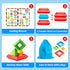 Montessori Toys for 1-4 Year Olds, 30Pcs Building Blocks Stacking Educational Toys, STEM Sensory Gifts for Kids Age